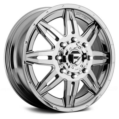 Fuel Dually  Lethal D266 Front  Chrome  22x8.25  (+127)  8x165.1