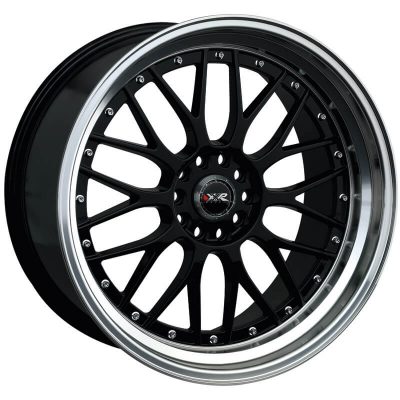 XXR  521  Black with Machined Lip  18x10  (+25)  5x114.3/5x120