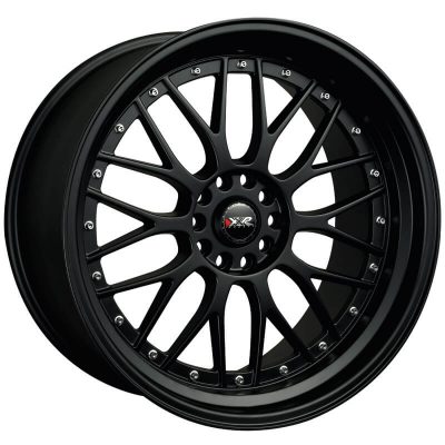 XXR 521 Flat Black 17x7 (+38) 4x100/4x114.3