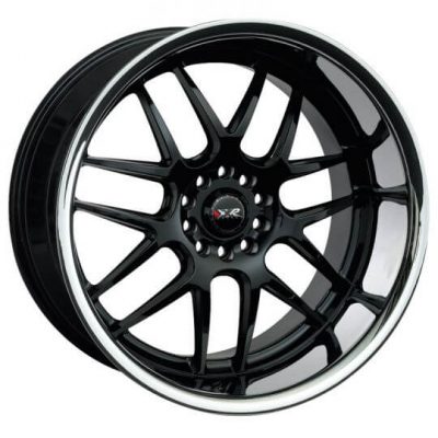 XXR  526  Black with Stainless Steel Lip  20x9  (+35)  5x114.3/5x120