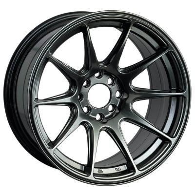 XXR  527  Chromium Black  17x8.25  (+25)  5x100/5x114.3