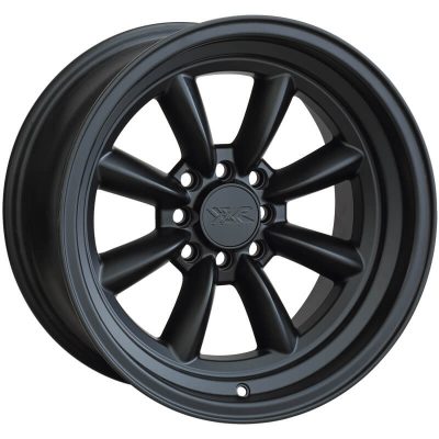 XXR  537  Flat Black  15x8  (+0)  4x100/4x114.3