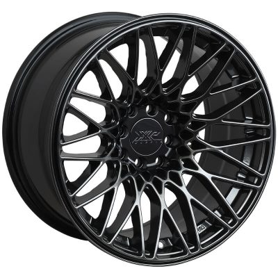 XXR  553  Chromium Black  16x8.25  (+2)  4x100/4x114.3