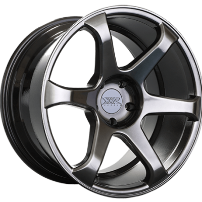 XXR  556  Chromium Black  18x9.75  (+36)  5x114.3