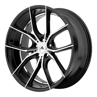 Adventus  AVX-6  Gloss Black Machined  20x10  (+0)  BLANK