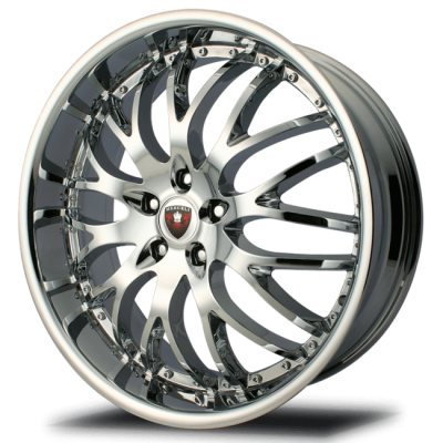 Merceli  M11  Chrome  20x10  (+45)  5x114.3