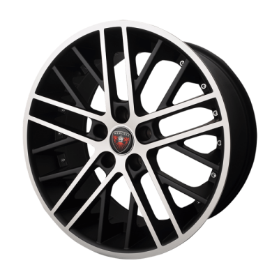 Merceli  M45  Machined Face Matte Black  20x10  (+45)  5x112