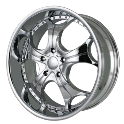 Merceli  M5  Chrome  22x9.5  (+30)  5x120