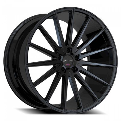 Gianelle  Verdi  Gloss Black  22x10.5  (+40)  5x127