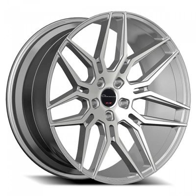 Giovanna  Bogota  Gloss Silver with Machined Face  20x10.5  (+25)  5x120