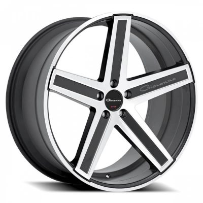 Giovanna  Dramuno-5  Black with Machined Face  22x10.5  (+40)  5x114.3