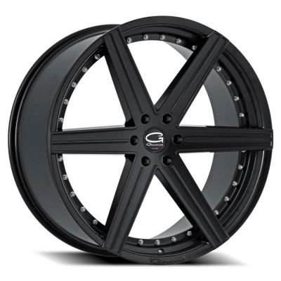 Giovanna Dublin-6 Semi Gloss Black 24x10 (+20) 5x127