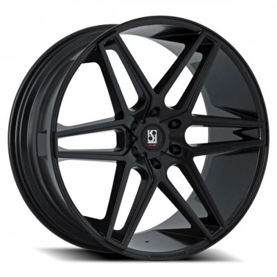 Koko Kuture  Dacono  Semi Gloss Black  24x10  (+20)  5x127