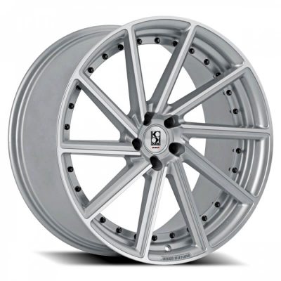 Koko Kuture  Surrey  Silver with Machined Face  20x10  (+20)  BLANK