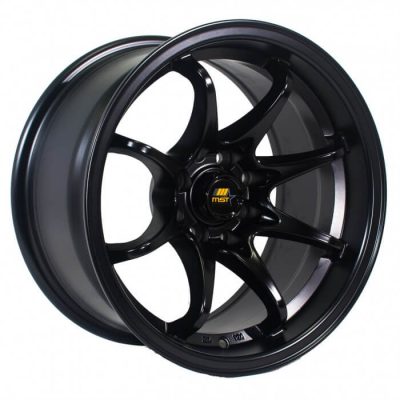 MST Tuner  MT04  Matte Black  15x8  (+0)  4x100/4x114.3