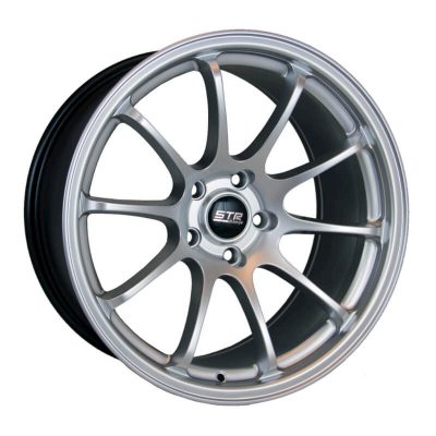 STR Racing  901  Hyper Silver  18x9.5  (+25)  5x114.3
