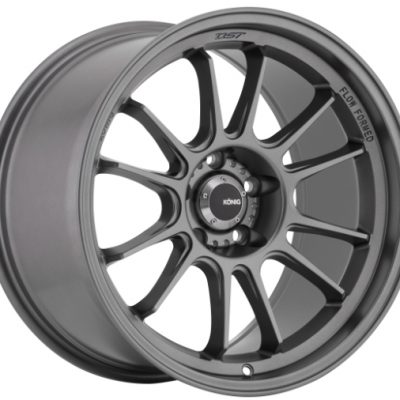 Konig  Hypergram  Matte Grey  18x9.5  (+35)  5x114.3