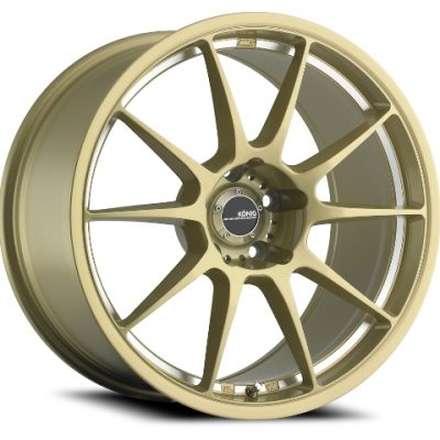 Konig  Milligram  Gold with Machined Undercut  18x9.5  (+25)  5x114.3