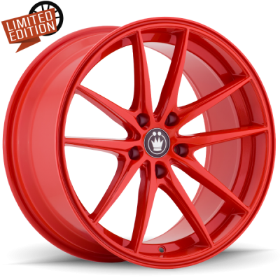 Konig Oversteer Gloss Red 18x8 (+45) 5x114.3