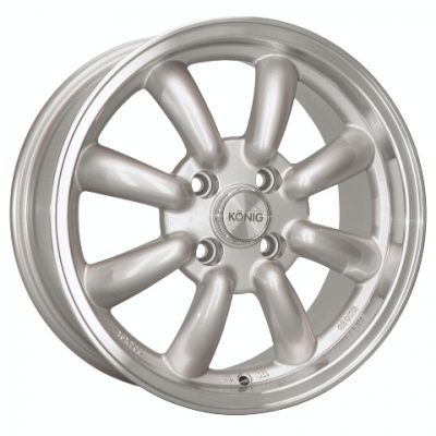 Konig  Rewind  Silver  15x7  (+20)  4x100