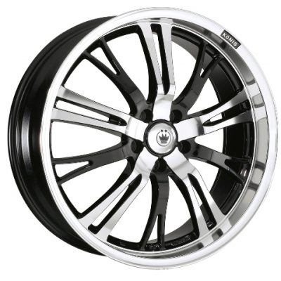 Konig  Unknown  Black  18x7.5  (+45)  5x110/5x114.3
