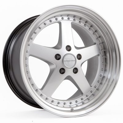 Varrstoen  ES8  Hyper Silver with Machined Lip  19x10.5  (+22)  5x120