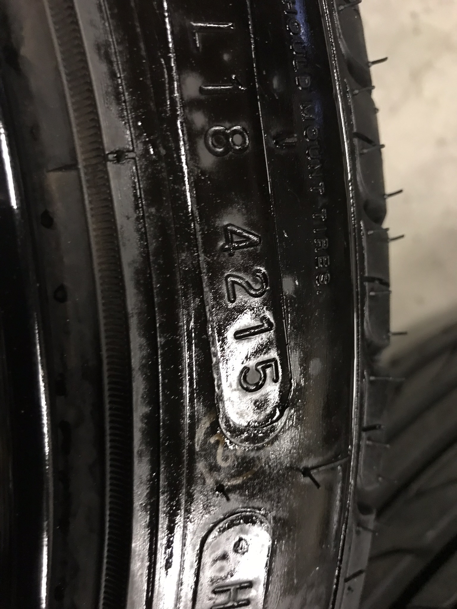 Aodhan AH03 Black with Gold Rivets 17x9 +25 4 lug Wheels & Tires - Image 9