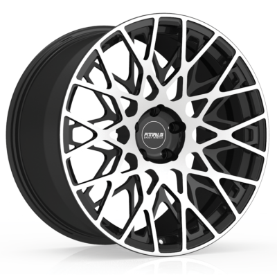 Fittipaldi  FSF08 MB  Machined Face with Gloss Black Accents  20x10.5  (+38)  5x112