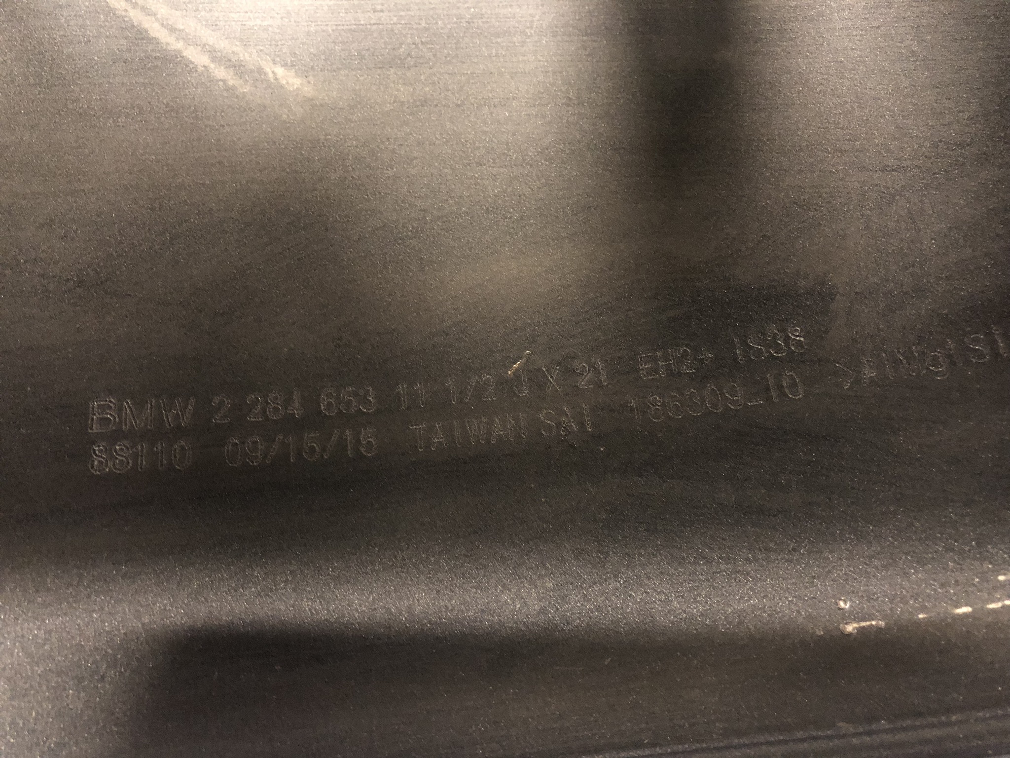 BMW X5M 2016 21" OEM BMW Style 612 Rear Wheel - Image 8