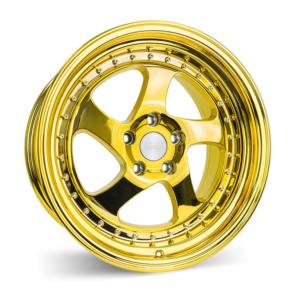 ESR SR02 Gold Chrome Extreme Wheels