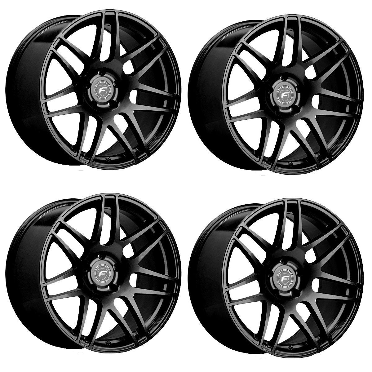 Forgestar F14 Gloss Black Wheel Package - Extreme Wheels