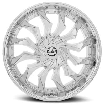Azara  AZA-515  Chrome  24x9  (+18)  5x115/5x139.7