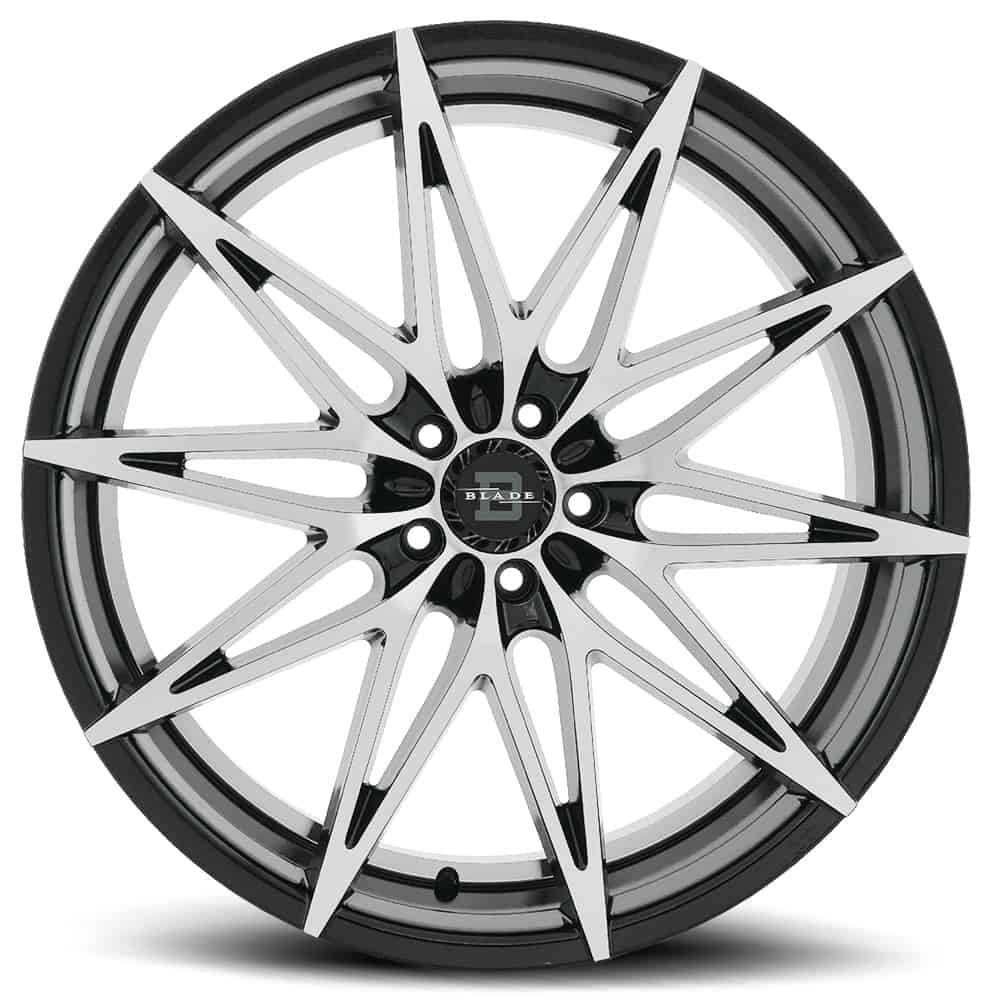 Blade Wheels BL407 Silver Machined Lowest Prices Extreme Wheels