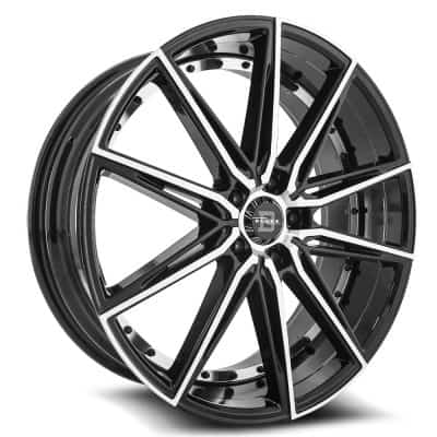 Blade Wheels  BRT-459  Black and Machined  20x8.5  (+35)  5x120