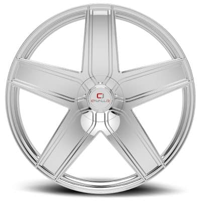 Cavallo Clv-31 Chrome 22x8.5 (+38) 5x112