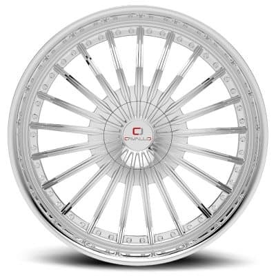 Cavallo CLV-32 Chrome 22x9.5 (+25) 6x135/6x139.7