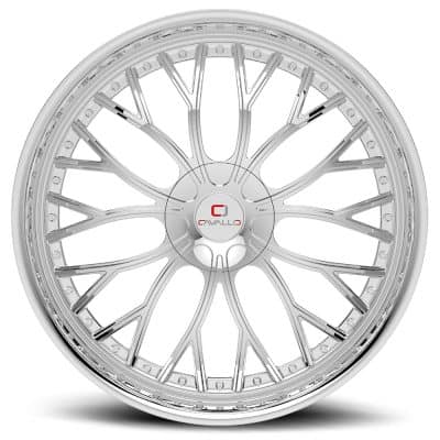 Cavallo  CLV-33  Chrome  26x9.5  (+18)  5x115/5x139.7