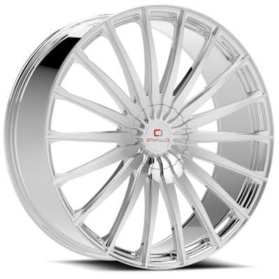 Cavallo CLV-34 Chrome 22x9.5 (+25) 6x135/6x139.7