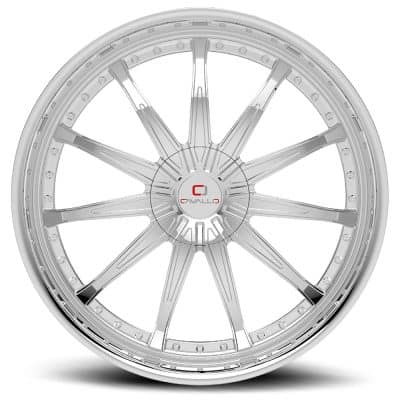 Cavallo CLV-35 Chrome 22x9.5 (+25) 6x135/6x139.7