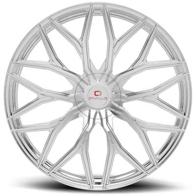 Cavallo CLV-37 Chrome 22x9.5 (+25) 6x135/6x139.7