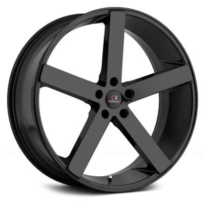 Cavallo  CLV-5  Gloss Black  22X9x  (+18)  BLANK/