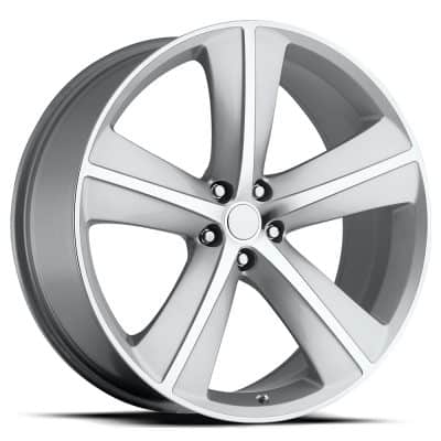 OE Revolution  123  Silver with Machined Face  20x9  (+20)  5x115/