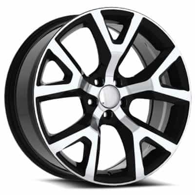 OE Revolution  159  Black and Machined Face  17x7.5  (+31)  5x110/