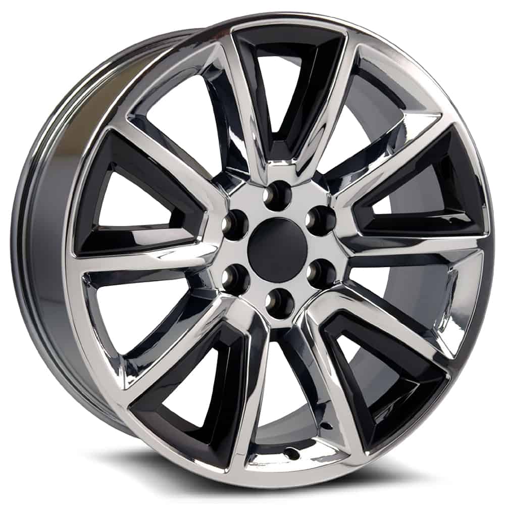OE Revolution C-08 Chrome with Black Insert 26x10 (+31) 6x139.7/