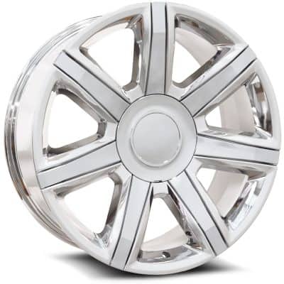 OE Revolution  D-05  Chrome with Chrome Insert  26x10  (+31)  6x139.7/