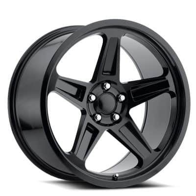 OE Revolution  D-12  Gloss Black  20x9  (+20)  5x115/
