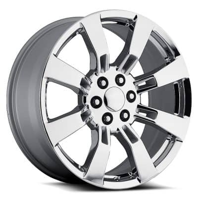 OE Revolution  G-02  Chrome  24x10  (+31)  6x139.7/