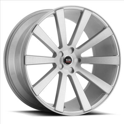 Spec-1 SPL-002 Silver with Brushed Face 22x10.5 (+40) 5x114.3