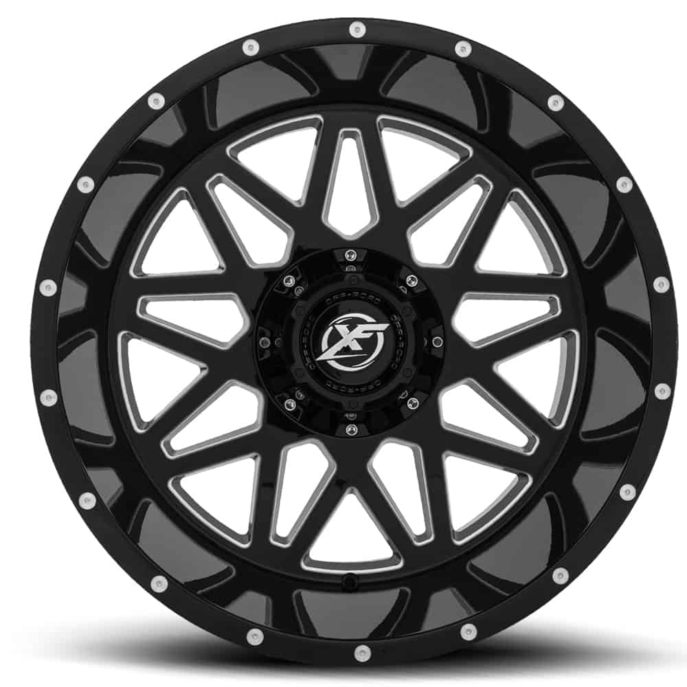 XF Offroad XF211 Gloss Black and Milled Lowest Prices Extreme Wheels