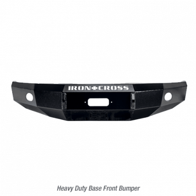 97-03 Ford F150 Iron Cross Base Front Winch Bumper  in Gloss Black